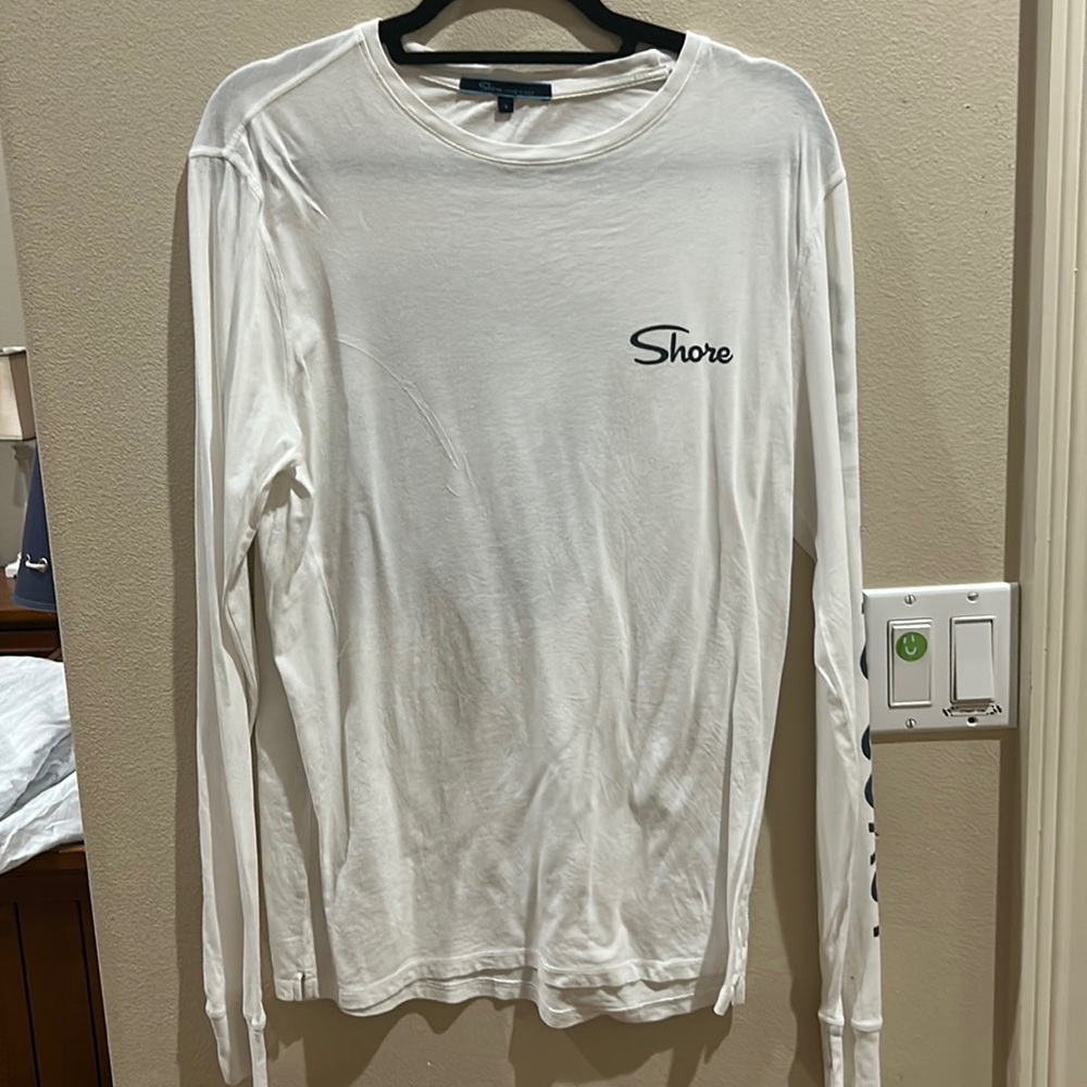The shore, mens small long sleeve shirt